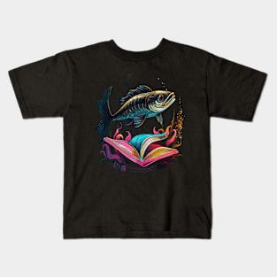 Oarfish Reads Book Kids T-Shirt